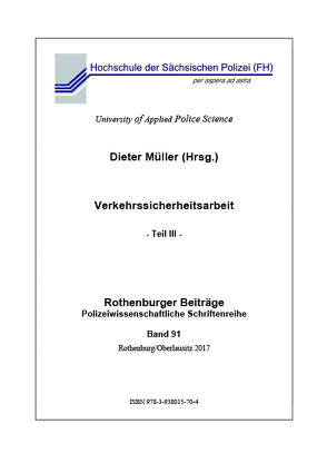 Verkehrssicherheitsarbeit von Müller,  Dieter