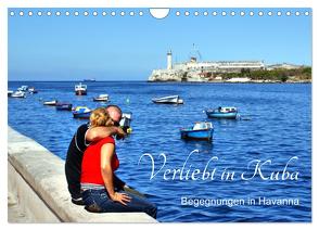 Verliebt in Kuba – Begegnungen in Havanna (Wandkalender 2024 DIN A4 quer), CALVENDO Monatskalender von von Loewis of Menar,  Henning