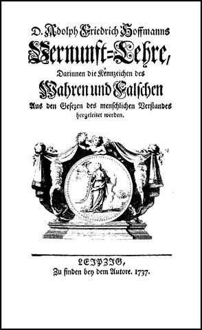 Vernunftlehre von Hoffmann,  Adolph Friedrich
