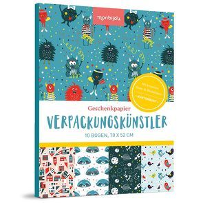 Verpackungskünstler – kunterbunt von Bauer,  Julia