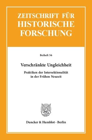 Verschränkte Ungleichheit. von Bähr,  Matthias, Kühnel,  Florian