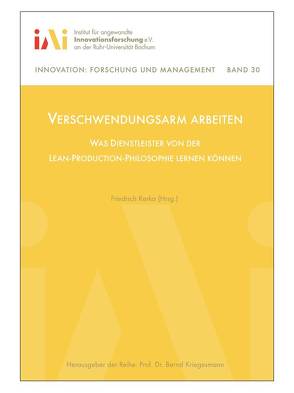 Verschwendungsarm Arbeiten von Kerka,  Friedrich (Hrsg.)