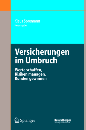 Versicherungen im Umbruch von Spremann,  Klaus