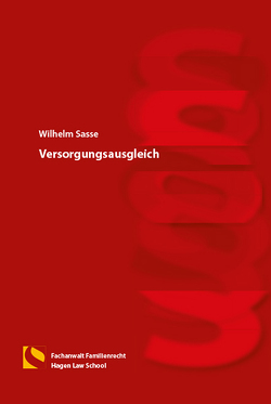 Versorgungsausgleich von Sasse,  Wilhelm