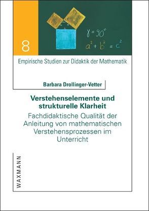 Verstehenselemente und strukturelle Klarheit von Drollinger-Vetter,  Barbara