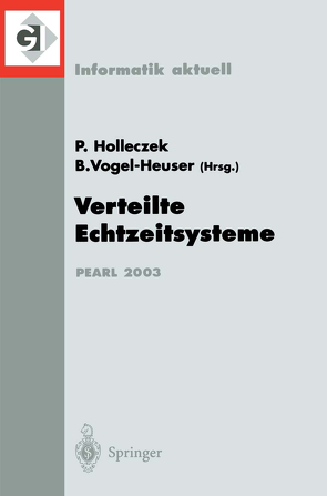 Verteilte Echtzeitsysteme von Holleczek,  Peter, Vogel-Heuser,  Birgit