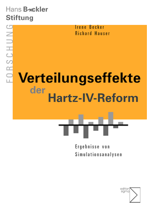 Verteilungseffekte der Hartz-IV-Reform von Becker,  Irene, Hauser,  Richard