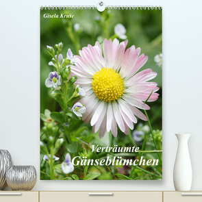 Verträumte Gänseblümchen (Premium, hochwertiger DIN A2 Wandkalender 2023, Kunstdruck in Hochglanz) von Kruse,  Gisela
