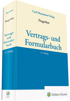 Vertragsbuch von Fingerhut,  Michael