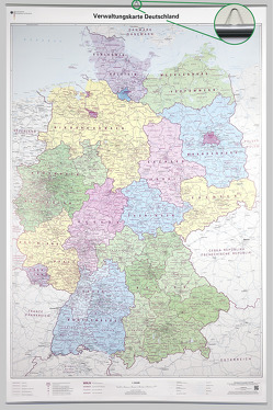 Verwaltungskarte Deutschland 1 : 750 000 von BKG - Bundesamt für Kartographie und Geodäsie