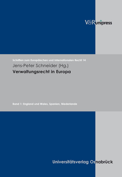 Verwaltungsrecht in Europa von Dörr,  Oliver, Rengeling,  Hans-Werner, Schneider,  Jens-Peter, Weber,  Albrecht