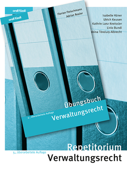 Verwaltungsrecht Kombipaket von Boxler,  Adrian, Bundi,  Livio, Fleischmann,  Florian, Häner,  Isabelle, Keusen,  Ulrich, Lanz Kneissler,  Kathrin, Töndury-Albrecht,  Sabina