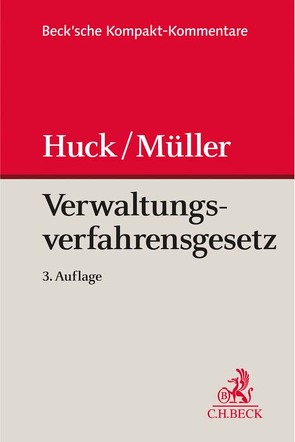 Verwaltungsverfahrensgesetz von Huck,  Winfried, Müller,  Martin