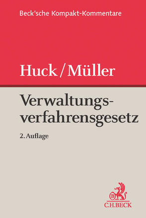 Verwaltungsverfahrensgesetz von Huck,  Winfried, Müller,  Martin