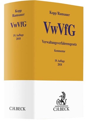 Verwaltungsverfahrensgesetz von Kopp,  Ferdinand O., Ramsauer,  Ulrich, Tegethoff,  Carsten, Wysk,  Peter