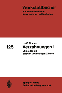 Verzahnungen I von Trier,  H., Zimmer,  H.-W.