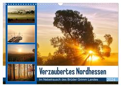 Verzaubertes Nordhessen (Wandkalender 2024 DIN A3 quer), CALVENDO Monatskalender von Klapp,  Lutz