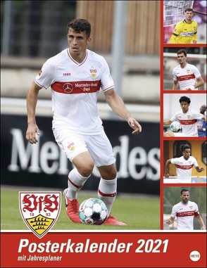 VfB Stuttgart Posterkalender Kalender 2021 von Heye