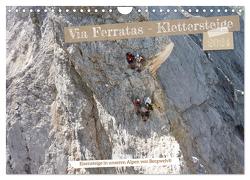 Via Ferratas – Klettersteige (Wandkalender 2024 DIN A4 quer), CALVENDO Monatskalender von Esser,  Barbara