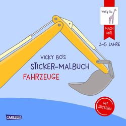 Vicky Bo’s Sticker-Malbuch Fahrzeuge: Erstes Malen, Zeichnen und Kritzeln mit Stickern von Bo,  Vicky