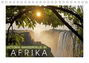 Victoria Wasserfälle in Afrika (Tischkalender 2018 DIN A5 quer) von CALVENDO