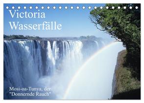 Victoria Wasserfälle, Mosi-oa-Tunya der „Donnernde Rauch“ (Tischkalender 2024 DIN A5 quer), CALVENDO Monatskalender von T. Frank,  Roland