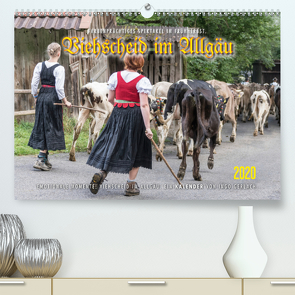 Viehscheid im Allgäu. (Premium, hochwertiger DIN A2 Wandkalender 2020, Kunstdruck in Hochglanz) von Gerlach,  Ingo
