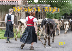 Viehscheid im Allgäu. (Wandkalender 2022 DIN A4 quer) von Gerlach,  Ingo