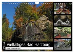 Vielfältiges Bad Harzburg (Wandkalender 2024 DIN A4 quer), CALVENDO Monatskalender von Lindert-Rottke,  Antje