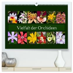 Vielfalt der Orchideen (hochwertiger Premium Wandkalender 2024 DIN A2 quer), Kunstdruck in Hochglanz von Schulz,  Eerika