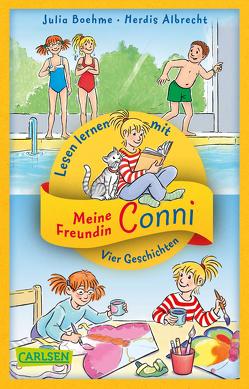 Vier Conni-Geschichten zum Lesenlernen: Conni und der Frechdachs / Conni ist nicht feige / Conni und der verlorene Drachen / Conni reist zu den Sternen von Albrecht,  Herdis, Boehme,  Julia