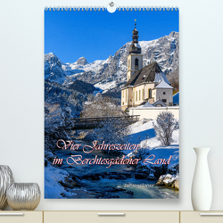 Vier Jahreszeiten im Berchtesgadener Land (hochwertiger Premium Wandkalender 2024 DIN A2 hoch), Kunstdruck in Hochglanz von Wilczek,  Dieter