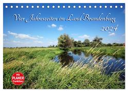 Vier Jahreszeiten im Land Brandenburg (Tischkalender 2024 DIN A5 quer), CALVENDO Monatskalender von Frost,  Anja
