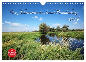 Vier Jahreszeiten im Land Brandenburg (Wandkalender 2024 DIN A4 quer), CALVENDO Monatskalender von Frost,  Anja
