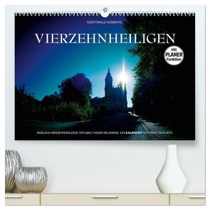 Vierzehnheiligen (hochwertiger Premium Wandkalender 2024 DIN A2 quer), Kunstdruck in Hochglanz von Gerlach,  Ingo