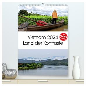 Vietnam 2024 Land der Kontraste (hochwertiger Premium Wandkalender 2024 DIN A2 hoch), Kunstdruck in Hochglanz von Mirko Weigt,  Hamburg,  ©