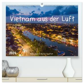 Vietnam aus der Luft (hochwertiger Premium Wandkalender 2024 DIN A2 quer), Kunstdruck in Hochglanz von Adam,  Heike
