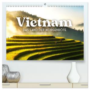 Vietnam – Das Land der Morgenröte. (hochwertiger Premium Wandkalender 2024 DIN A2 quer), Kunstdruck in Hochglanz von SF,  SF