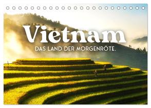 Vietnam – Das Land der Morgenröte. (Tischkalender 2024 DIN A5 quer), CALVENDO Monatskalender von SF,  SF