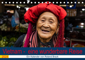 Vietnam – eine wunderbare Reise (Tischkalender 2024 DIN A5 quer) von Brack,  Roland