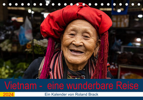 Vietnam – eine wunderbare Reise (Tischkalender 2024 DIN A5 quer), CALVENDO Monatskalender von Brack,  Roland