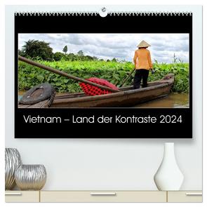 Vietnam – Land der Kontraste 2024 (hochwertiger Premium Wandkalender 2024 DIN A2 quer), Kunstdruck in Hochglanz von Mirko Weigt,  Hamburg,  ©