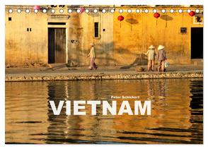 Vietnam (Tischkalender 2024 DIN A5 quer), CALVENDO Monatskalender von Schickert,  Peter
