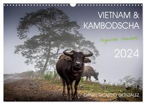 Vietnam und Kambodscha – Magische Momente. (Wandkalender 2024 DIN A3 quer), CALVENDO Monatskalender von Ricardo González Photography,  Daniel