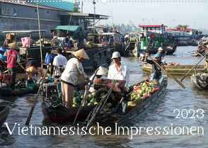 Vietnamesische Impressionen (Wandkalender 2023 DIN A2 quer) von Goldscheider,  Stefanie