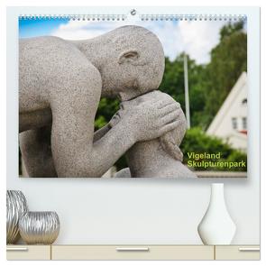 Vigeland (hochwertiger Premium Wandkalender 2024 DIN A2 quer), Kunstdruck in Hochglanz von Koch,  Andrea