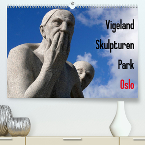 Vigeland Skulpturen Park Oslo (Premium, hochwertiger DIN A2 Wandkalender 2022, Kunstdruck in Hochglanz) von M. Laube,  Lucy