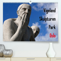 Vigeland Skulpturen Park Oslo (Premium, hochwertiger DIN A2 Wandkalender 2023, Kunstdruck in Hochglanz) von M. Laube,  Lucy