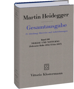 Vigiliae und Notturno von Heidegger,  Martin, Trawny,  Peter