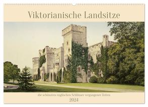 Viktorianische Landsitze (Wandkalender 2024 DIN A2 quer), CALVENDO Monatskalender von Camadini,  Marena